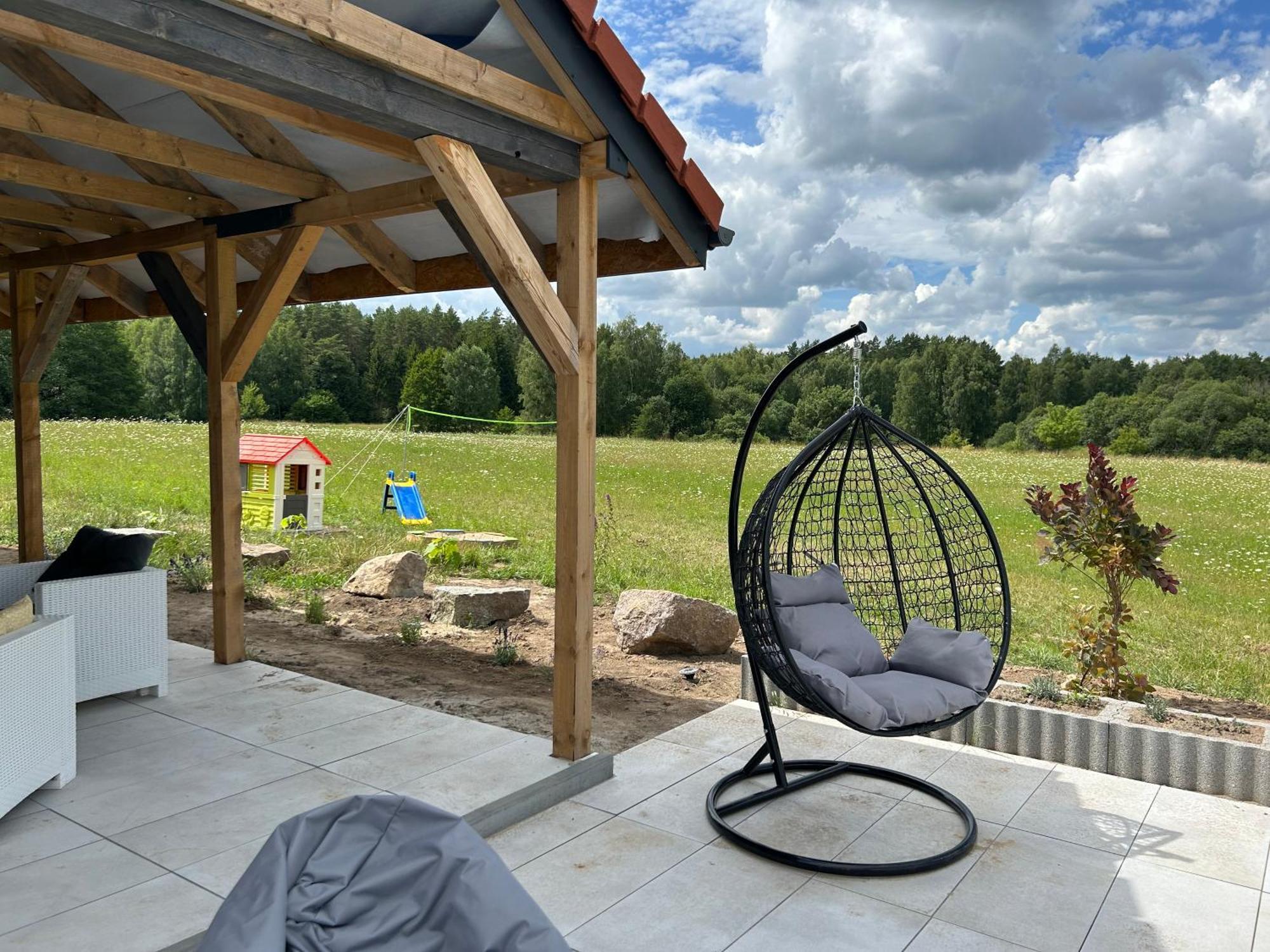 Koniec Swiata Dom 84M2 Z Balia Villa Mikołajki Dış mekan fotoğraf